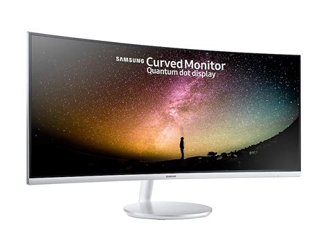 34 Ultra Wide Curved Monitor With Quantum Dot Samsung Uk