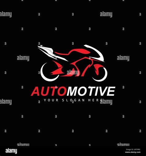 Motorcycle Logo Motosport Vehicle Vector Design For Automotive
