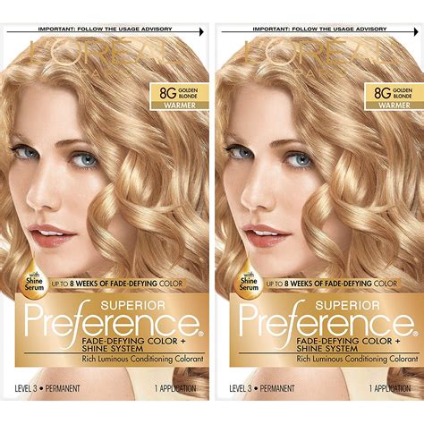 L Oreal Paris Superior Preference Golden Blonde Hair Color Fade Defying My Xxx Hot Girl