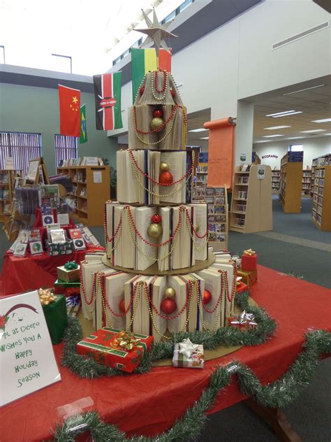 Northern Onondaga Public Library At Ciceros Book Tree Christmas