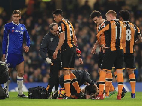 Hull midfielder needed emergency surgery a year on, the former spurs man is waiting for a scan to give him the green light to play again following his horrific injury surgeons likened to the force. Brain injury charity hails Hull and Chelsea's treatment of ...