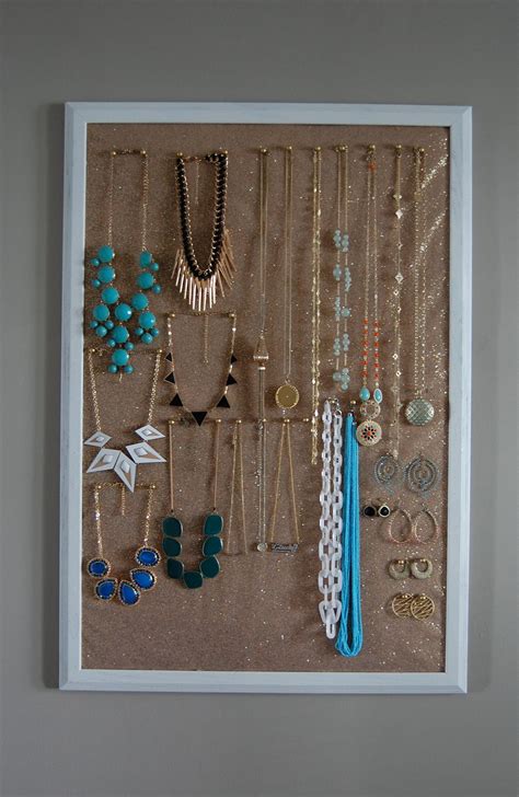 Make Your Own Jewelry Holder Home Chronicles Diy Jewelry Holder