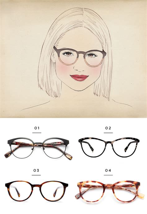 Different Glasses For Face Shapes Oval