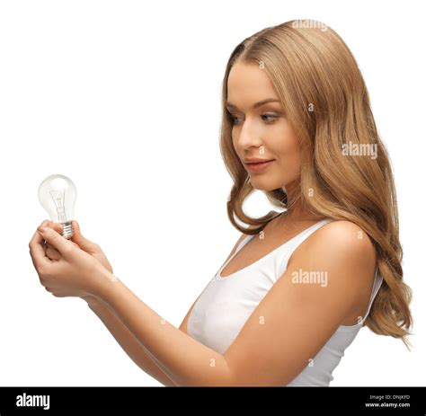 Young Girl Energy Saver Light Hi Res Stock Photography And Images Alamy
