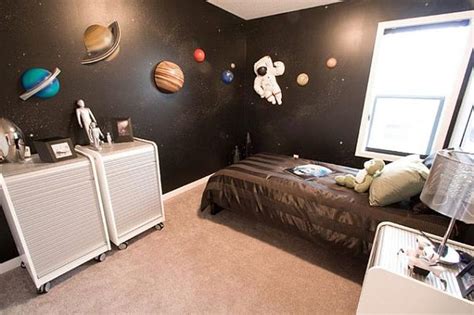 For other galaxy room ideas, check out the library of images for all your outer space room decor. 15 Fun Space Themed Bedrooms for Boys - Rilane