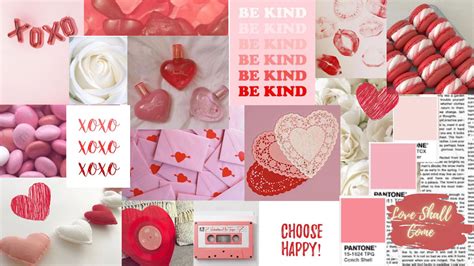 Valentines Day Laptop Collage Wallpapers Wallpaper Cave