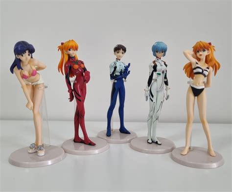 Bandai Neon Genesis Evangelion Portrait G Full Set Of 5 Trading Figures Rei Ayanami Asuka