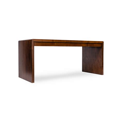 Waterfall Desk Woodcraft Solid Wood Furniture