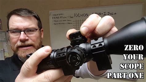 Maybe you would like to learn more about one of these? How to Zero a Rifle Scope: Beginners Guide Part One-Classroom Phase - YouTube