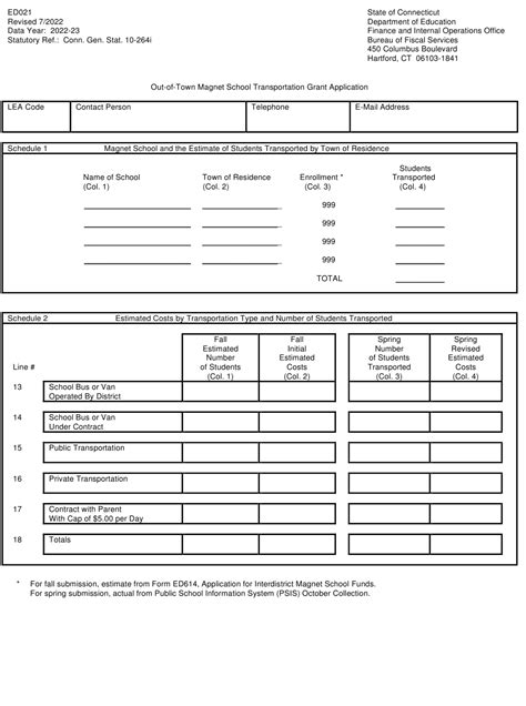 Form Ed021 2023 Fill Out Sign Online And Download Printable Pdf