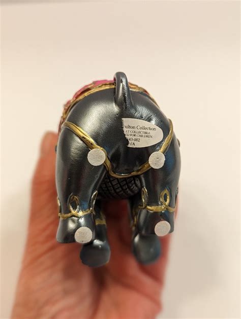 Elephant Of Good Fortune Hamilton Collection Figurine 4 Ebay