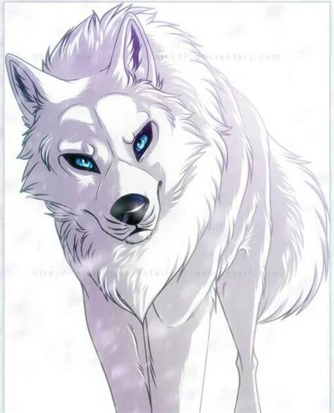 White Wolf Anime Cute This Website Is Frozen Anime Wolf Anime Animals