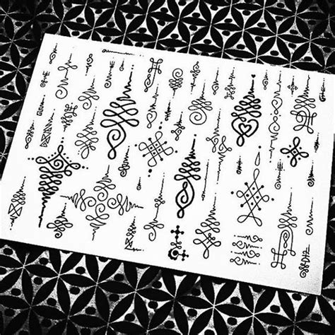 With few exceptions, these… you can copy/paste any of these symbols to spruce up the headings & text in your social media postings and. My unalome flash sheet.. Available to buy on my etsy page ...