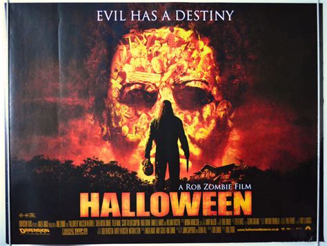 Halloween Original Cinema Movie Poster From British