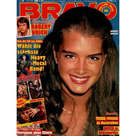 Bravo Nr April Brooke Shields Zeitschrift Hot Sex Picture