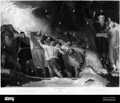 The Shipwreck Scene From Act I Scene 1 Of The Tempest Stock Photo Alamy