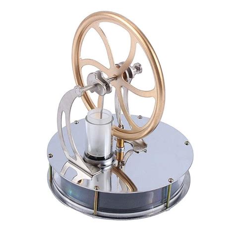 Low Temperature Mini Air Stirling Engine Model Heat Steam Kids