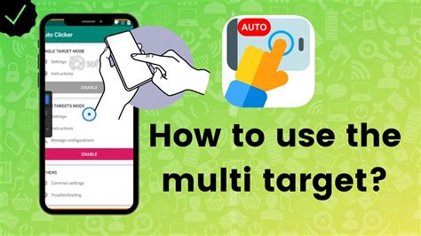 How To Use The Multi Target Mode In Auto Clicker Youtube