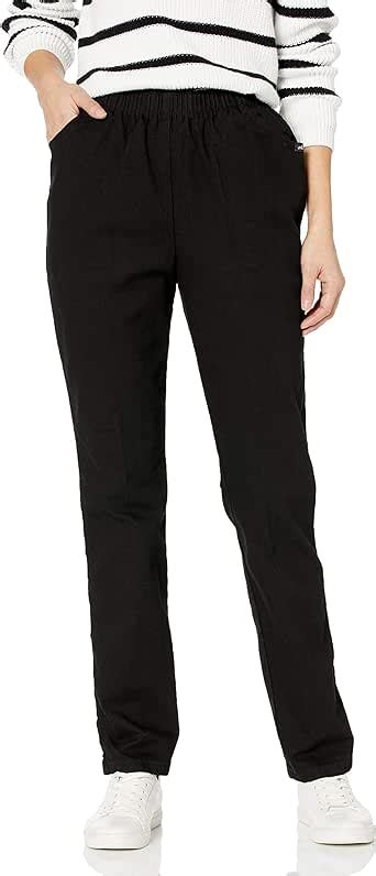 Chic Classic Collection Womens Stretch Denim Pull On Pant Amazonca Clothing And Accessories