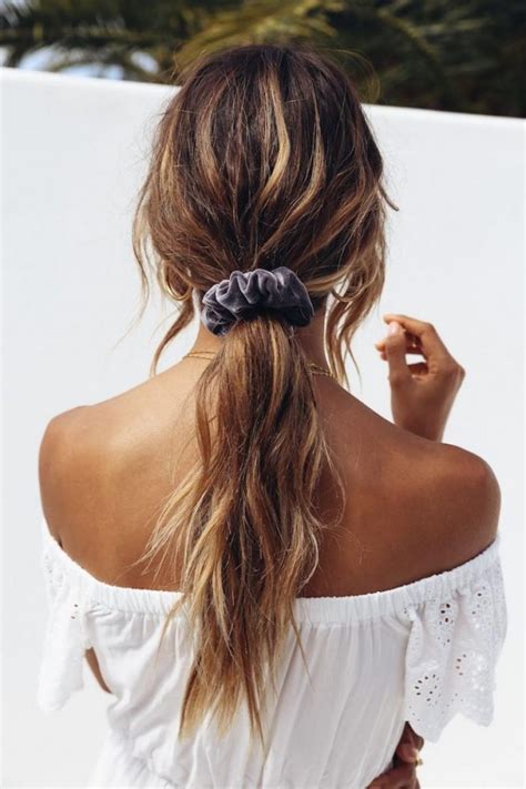 How To Wear Scrunchies Without Feeling Like Youve Popped Straight