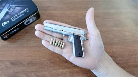 Alloy Empire Clot M1911 Unboxing 2023 Mini Shell Ejection Toy Gun In