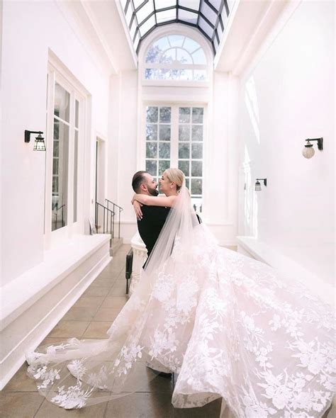 Monique Lhuillier Bride On Instagram Love Is In The Air 🤍🤍🤍 Mlbride