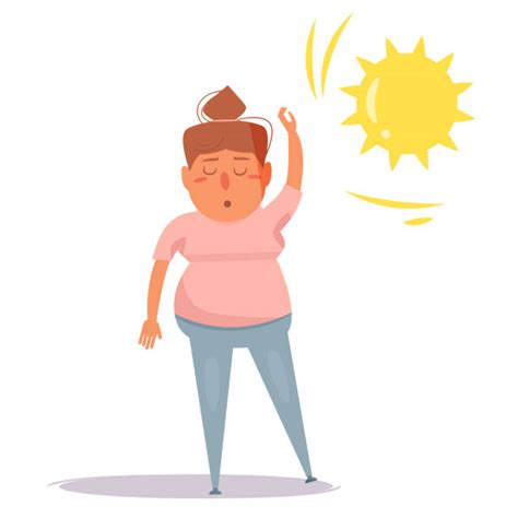 Best Cartoon Of Heat Exhaustion Illustrations Royalty Free Vector