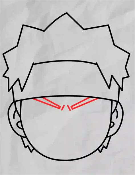 How To Draw Naruto Face Step By Step Learn With Fun