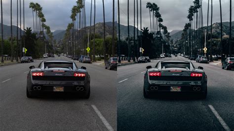 Before And After With Lightroom 2012 Lamborghini Gallardo 550 2 R
