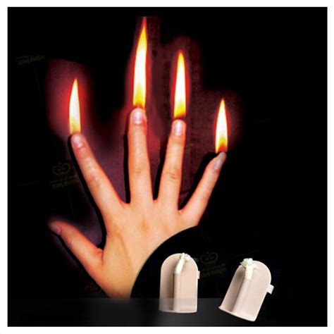 buy 1pc funny novelty magic thumb light flashing