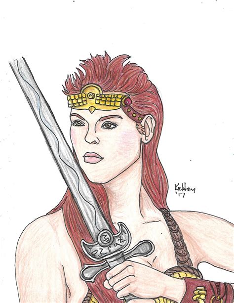 Brigitte Nielsen As Red Sonja By Redsonya131313 On Deviantart