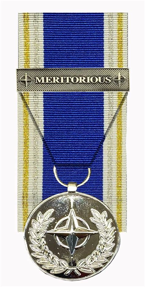 1001 Nato Meritorious Service Medal Msm
