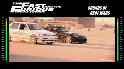 The Fast And The Furious Engine Sounds Race Wars Youtube