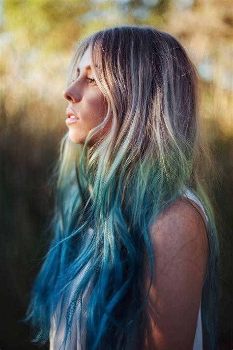 My girls now have blue tipped hair and i have my sanity! Blue Hair: 30 Brand New Bangin' Blue Hair Color Ideas