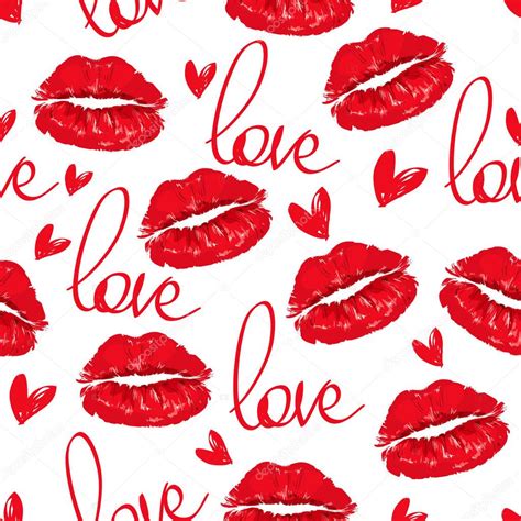 Lips Kisses Valentines Day Svg File