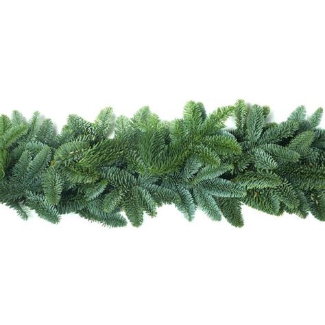 15 Ft Fresh Noble Fir Christmas Garland In The Fresh Christmas Garland