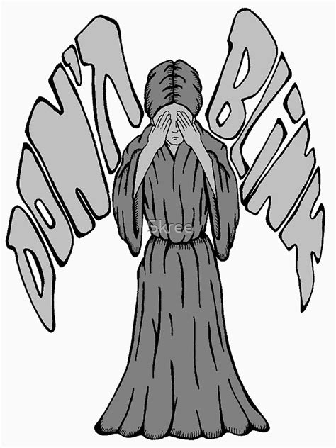 Dont Blink Weeping Angel T Shirt By Skree Redbubble