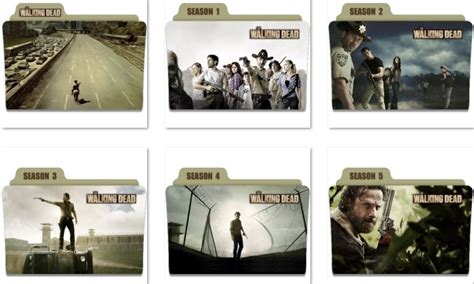The walking dead folder icon. The Walking Dead Folder Icons by nellanel on DeviantArt