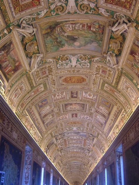 The sistine chapel is a chapel in the apostolic palace, the official residence of the pope, in vatican city. Sistine Chapel* | Decorated ceiling of a hallway in the ...