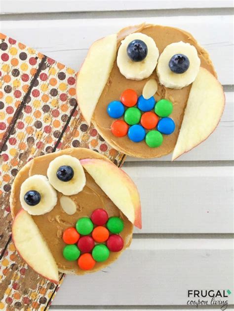 Kids Healthy Snack - Owl Bagel | Recipe | Fun snacks for kids, Fun kids