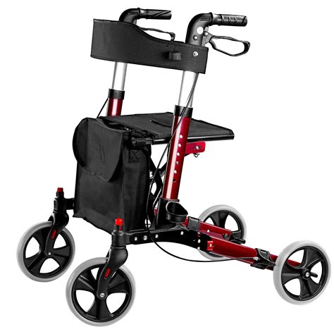Buy Cocold Rollator Walker Walkers For Seniors Four Wheels Stand Up