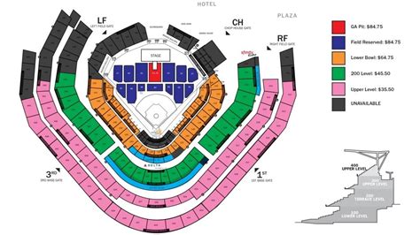 Atlanta Braves Stadium Seating Chart Suntrust Park Atlanta Braves