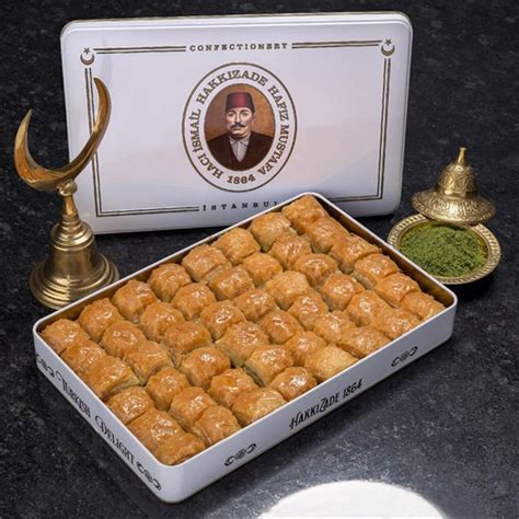 Dry Baklava With Pistachio XL Box Baklava Coffee Lokum From