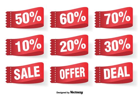 Discount Vector Labels Set Download Free Vector Art Stock Graphics And Images