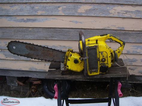 Vintage chainsaw collection a personal site documenting the collection of. vintage mcculloch 35 chainsaw - Grand Falls-Windsor ...