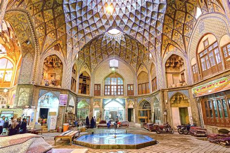 Bazaar Of Kashan Iranroute