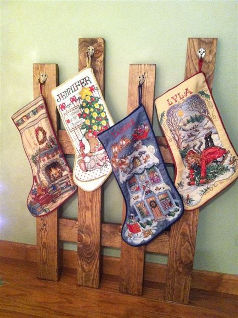 Comparison shop for stocking holders sets home in home. DIY Christmas Stocking Holders Ideas - DIY Cuteness
