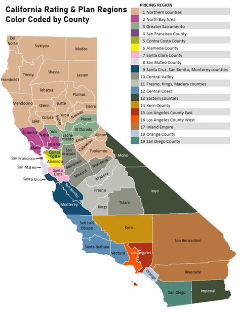 Covered California Regions By Zip Code Gambaran