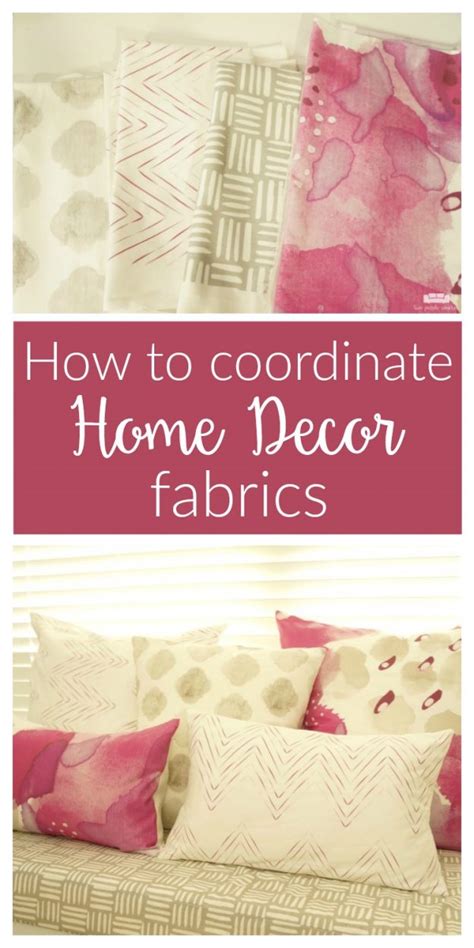 How To Choose Coordinating Home Decor Fabrics Two Purple Couches