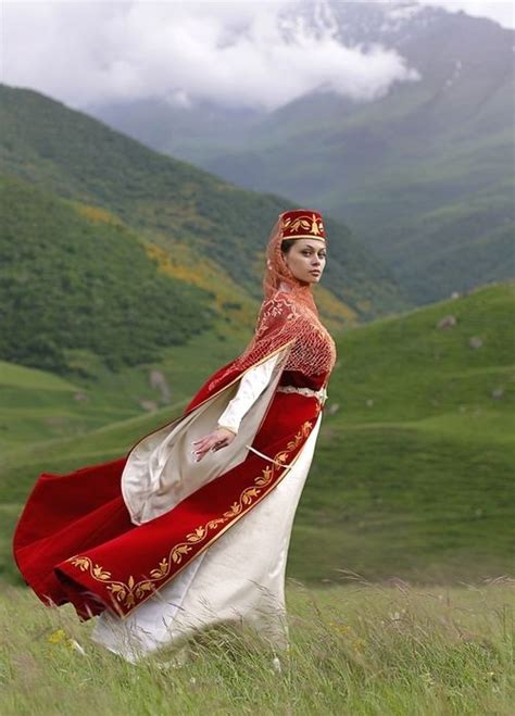 Ossetian Traditional Clothing Ossetia North Caucasus Ethnic Fashion